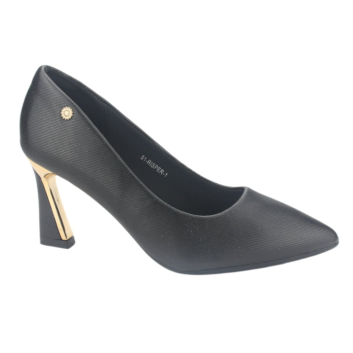 Zapato Chalada Mujer Risper-1 Negro Casual Tacones Altos Chalada 