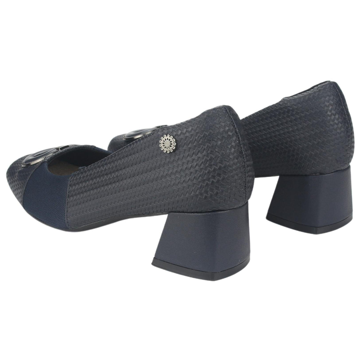 Zapato Chalada Mujer Rupia-1 Azul Marino Casual Tacones Bajos Chalada 