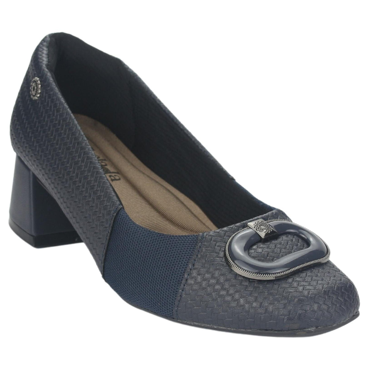 Zapato Chalada Mujer Rupia-1 Azul Marino Casual Tacones Bajos Chalada 