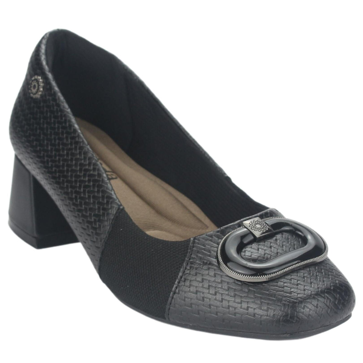 Zapato Chalada Mujer Rupia-1 Negro Casual Tacones Bajos Chalada 
