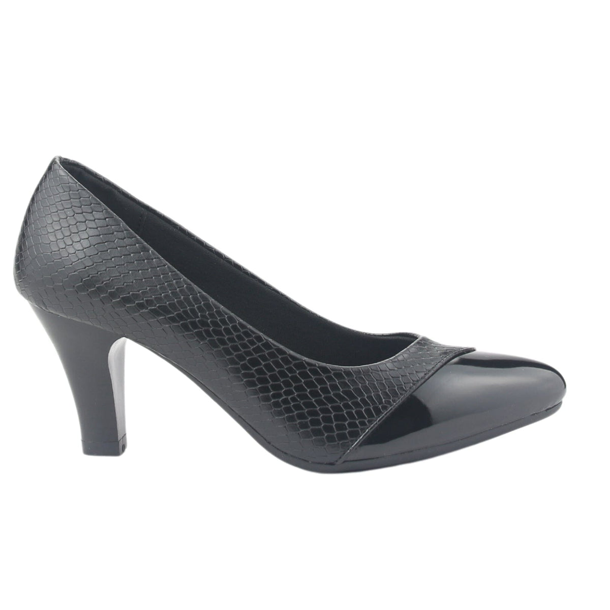 Zapato Chalada Mujer Taca-2 Negro Casual Tacones Bajos Chalada 