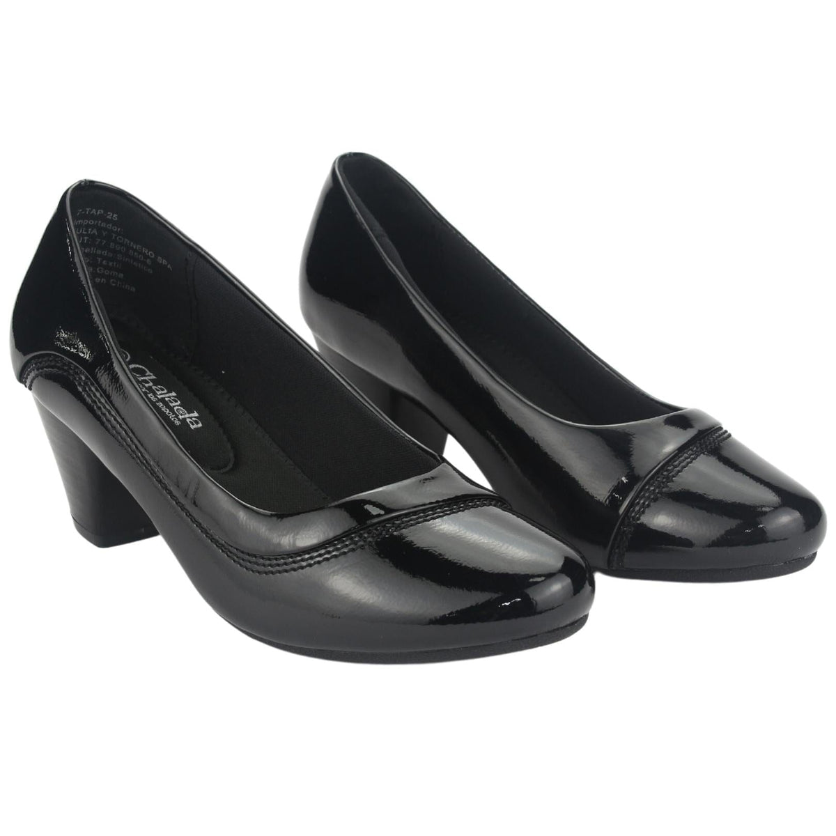 Zapato Chalada Mujer Tap-25 V Negro Casual Zapatos Chalada 