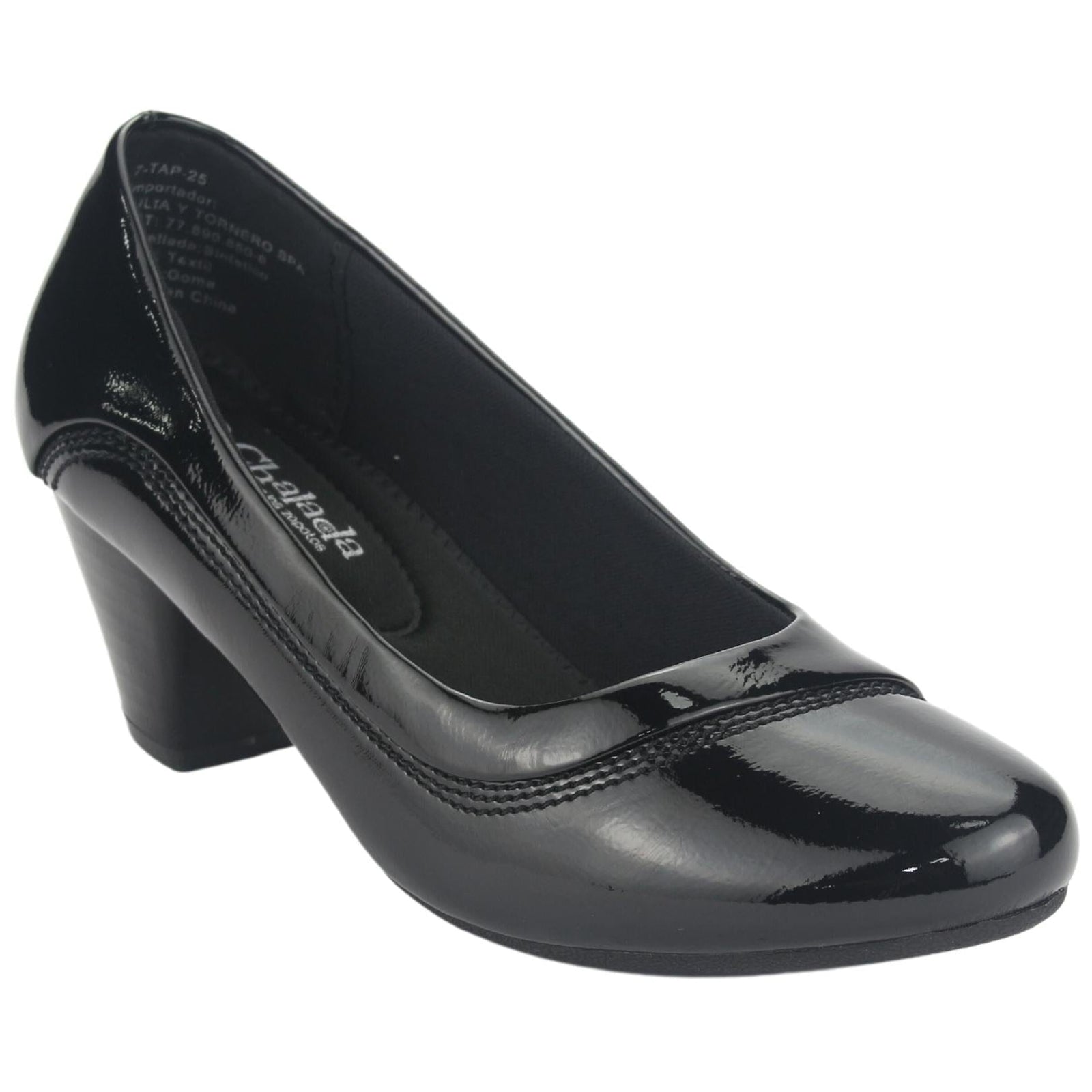 Zapato Chalada Mujer Tap-25 V Negro Casual Zapatos Chalada 
