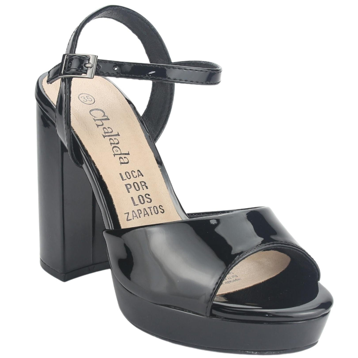 Zapato Chalada Mujer Tita-2 Negro Casual Tacones Altos Chalada 