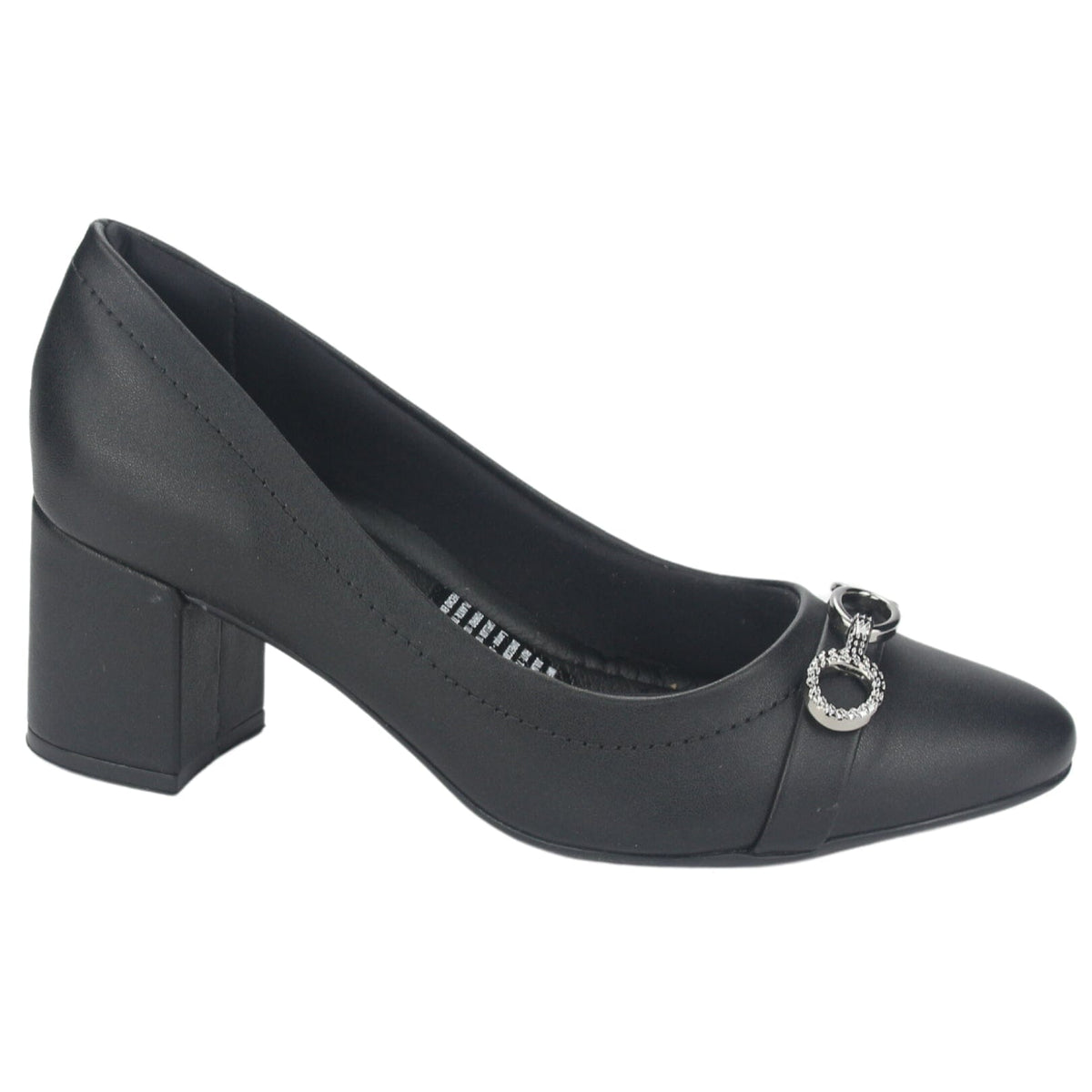 Zapato Comfortflex Mujer 2354402 Negro Casual Tacones Altos Comfortflex 