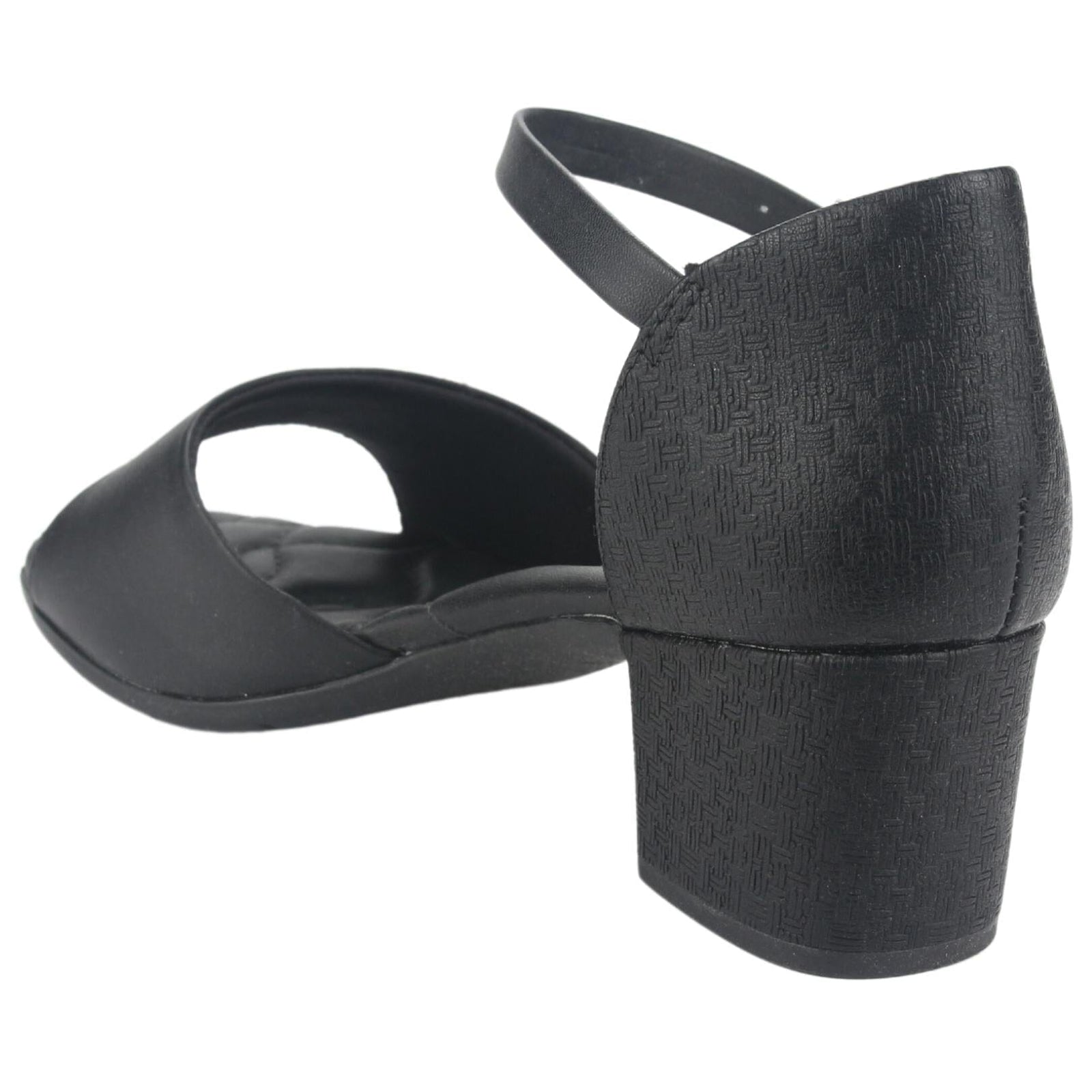 Zapato Comfortflex Mujer 2357405 Negro Casual Sandalias Taco Comfortflex 