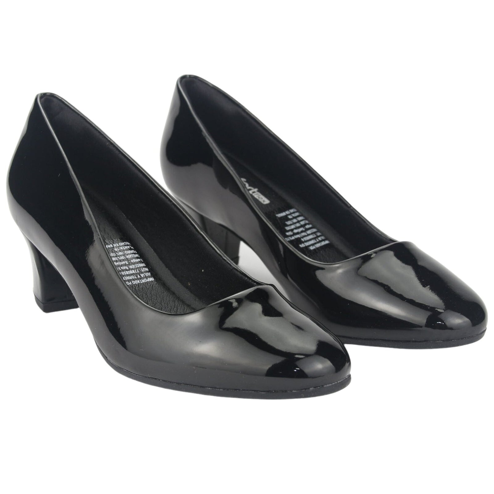 Zapato Comfortflex Mujer 2397401 V Negro Casual Tacones Altos Comfortflex 