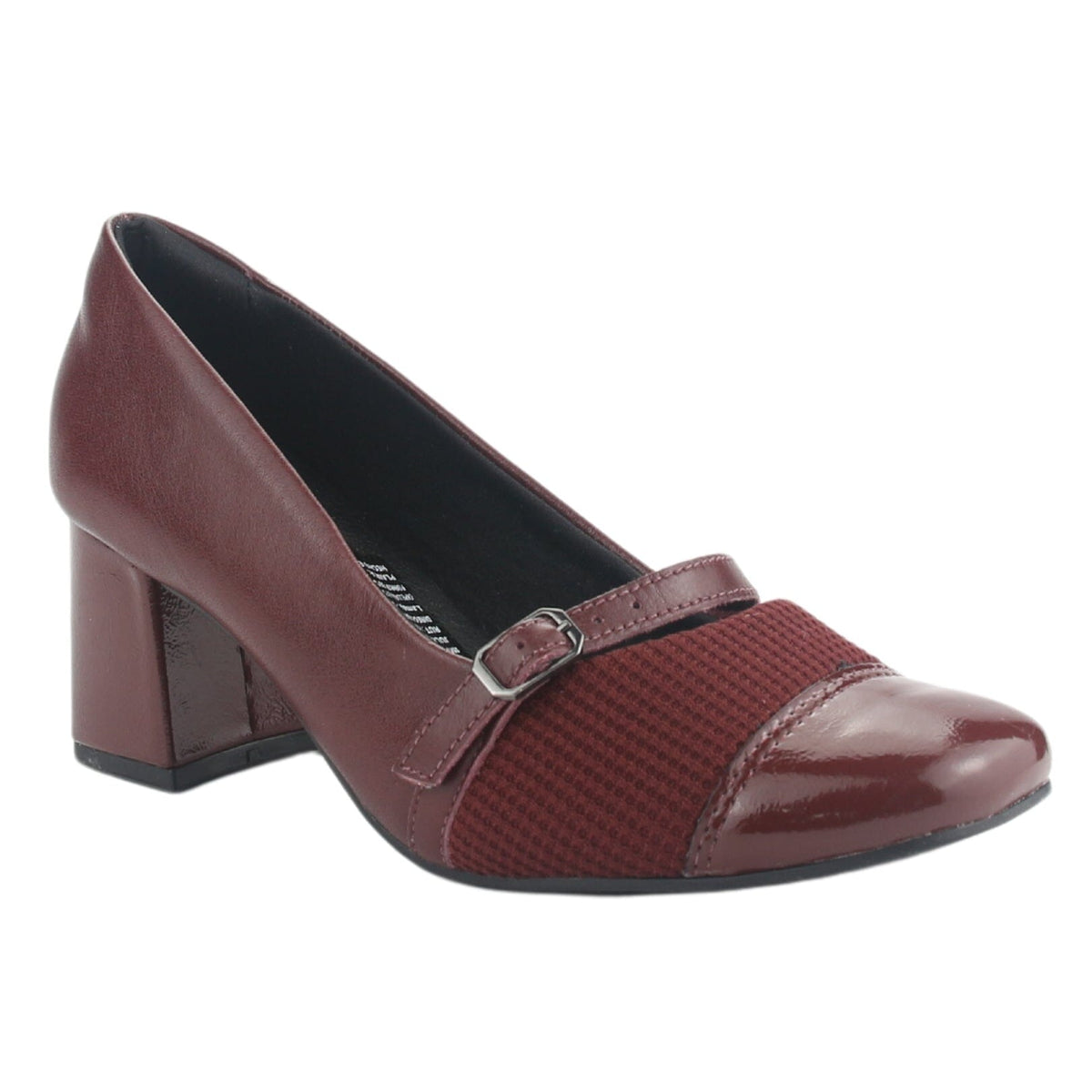 Zapato Comfortflex Mujer 2475303 Café Casual Tacones Altos Comfortflex 