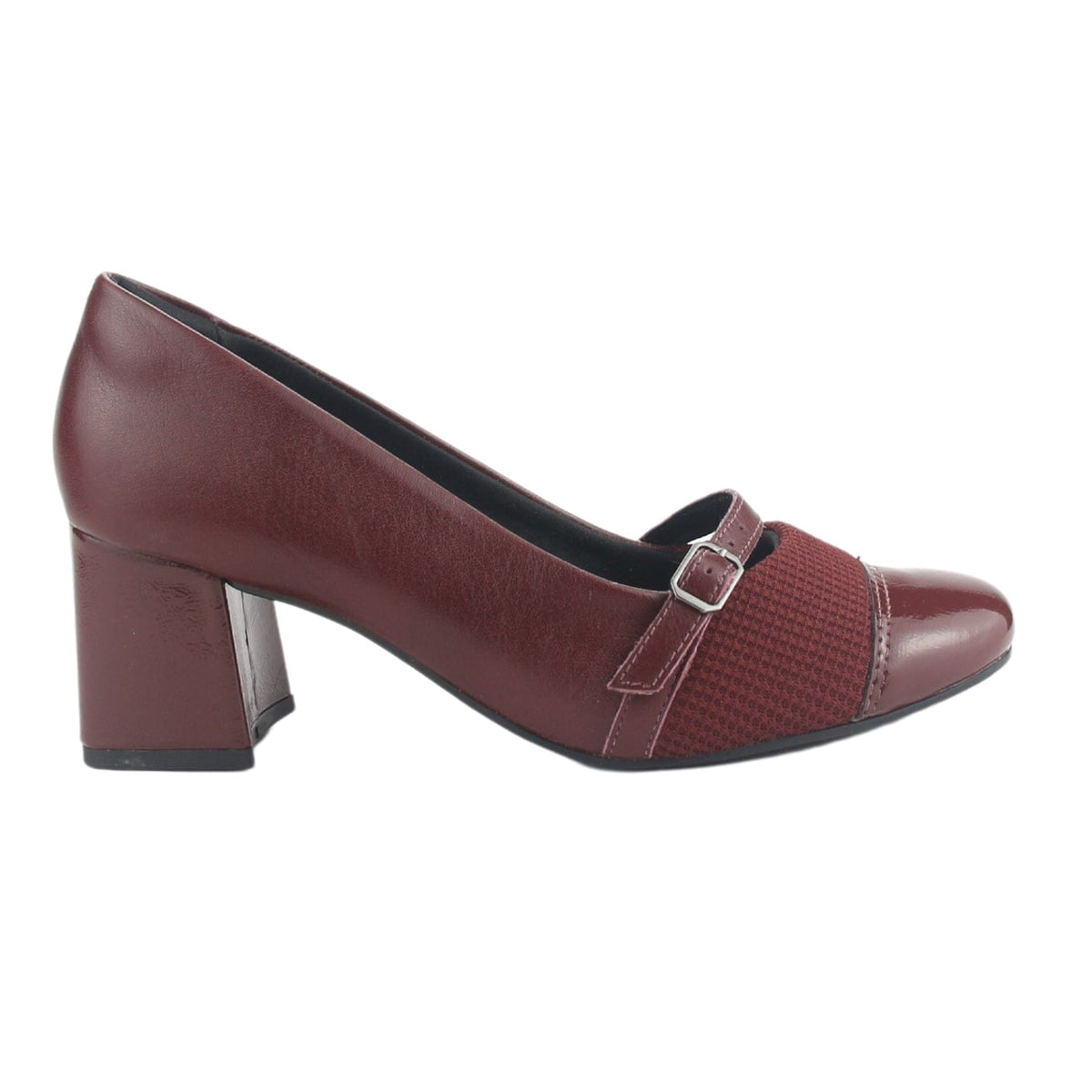 Zapato Comfortflex Mujer 2475303 Café Casual Tacones Altos Comfortflex 