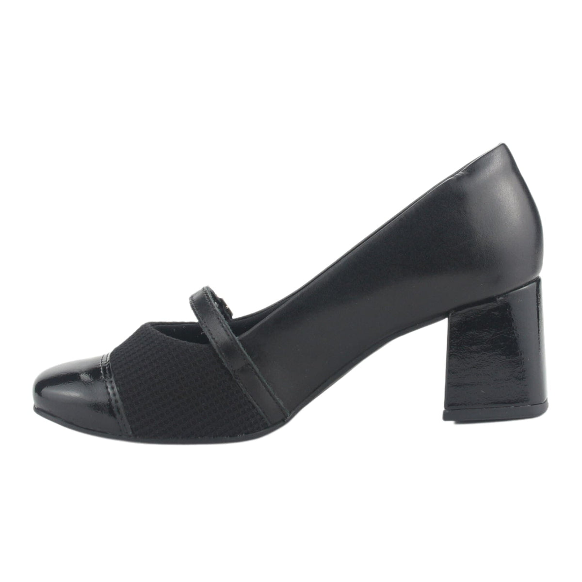 Zapato Comfortflex Mujer 2475303 Negro Casual Tacones Altos Comfortflex 