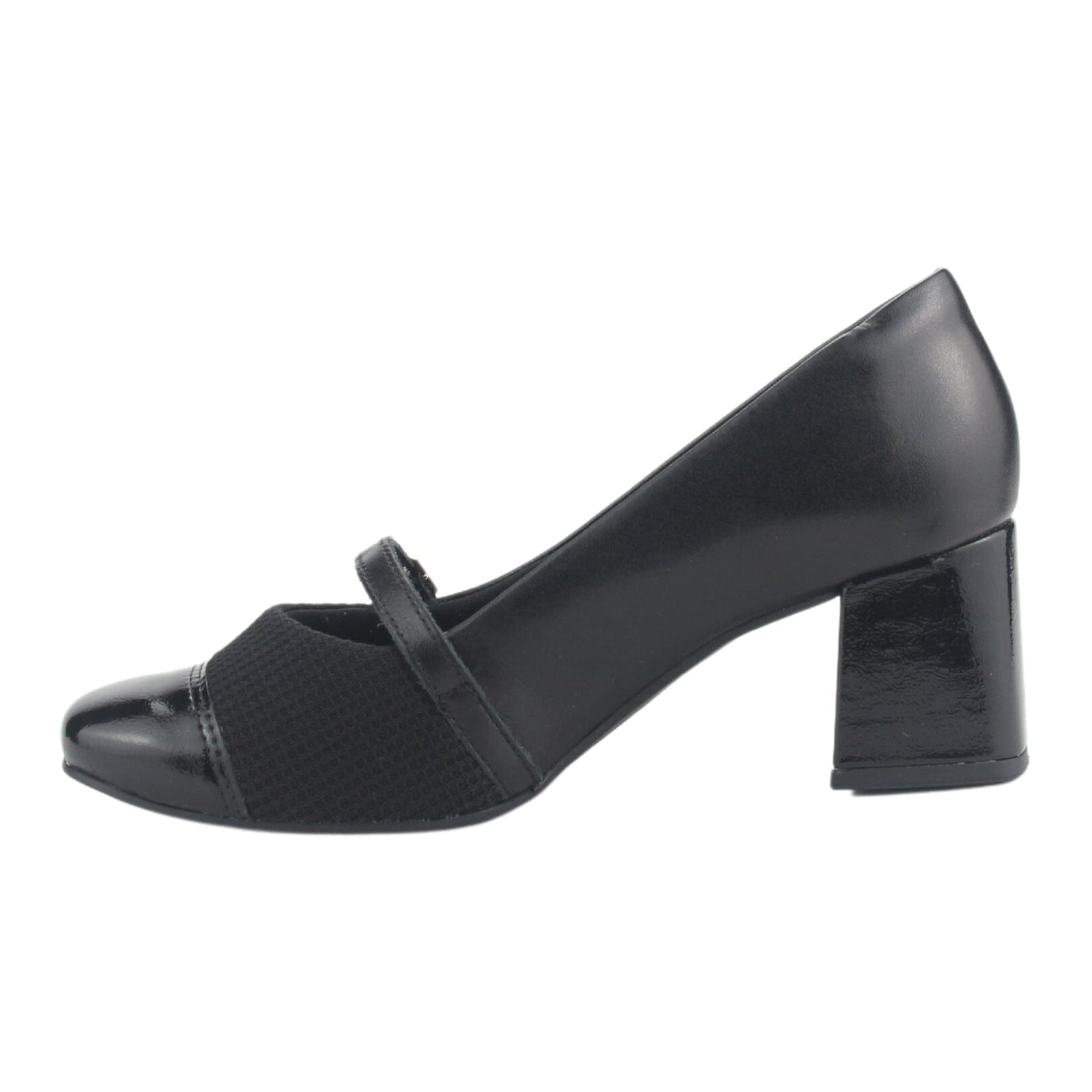 Zapato Comfortflex Mujer 2475303 Negro Casual Tacones Altos Comfortflex 