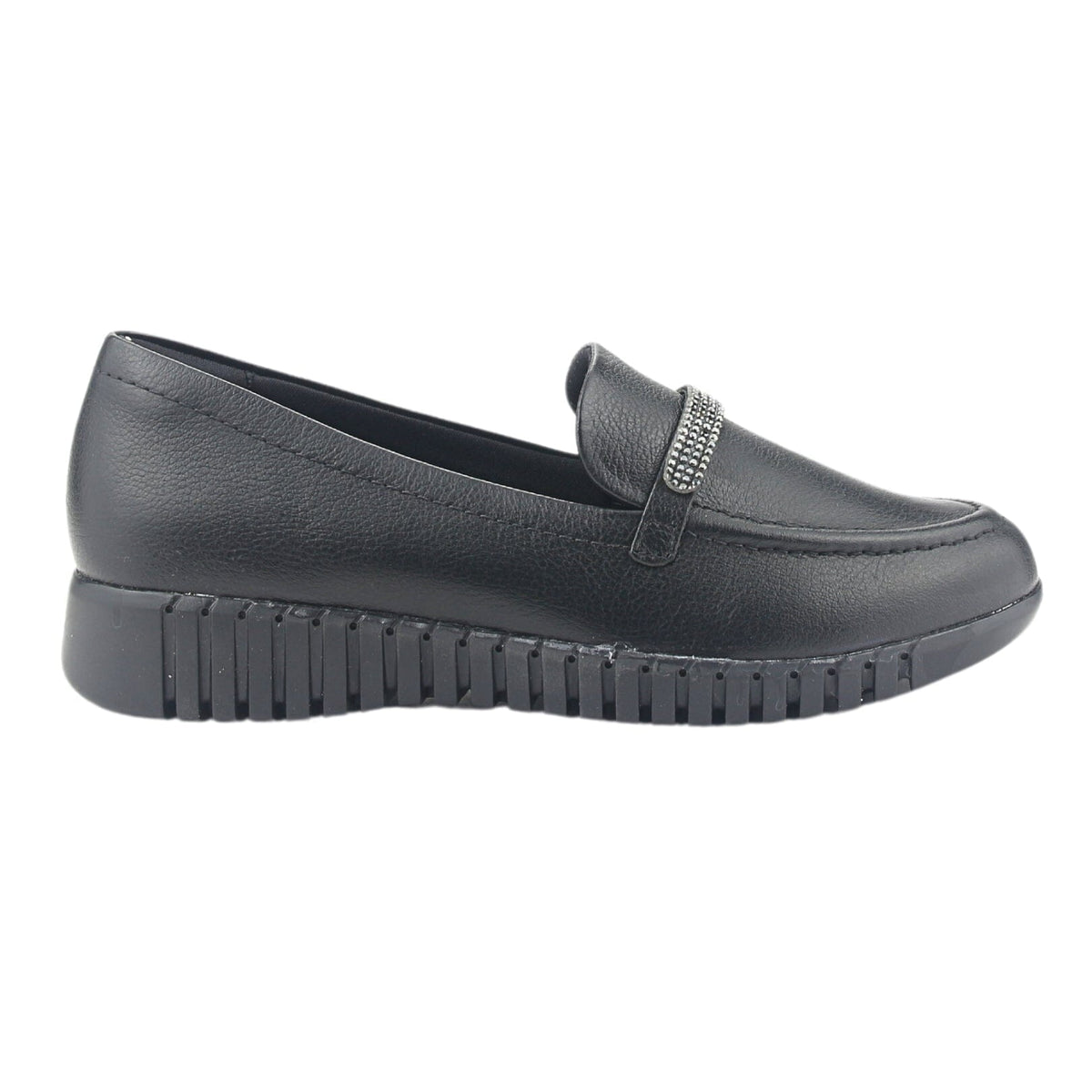 Zapato Comfortflex Mujer 2476303 Negro Casual Mocasines Planos Comfortflex 