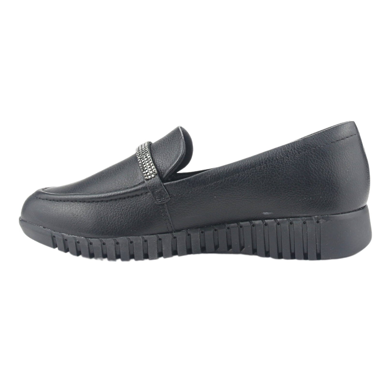 Zapato Comfortflex Mujer 2476303 Negro Casual Mocasines Planos Comfortflex 