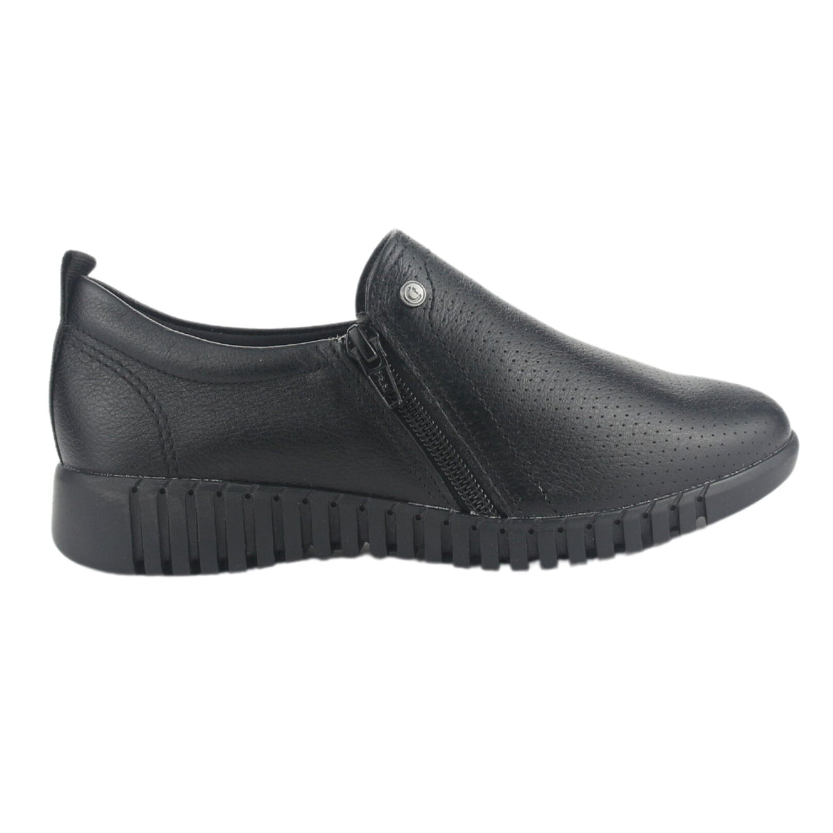 Zapato Comfortflex Mujer 2476304 Negro Casual Mocasines Planos Comfortflex 