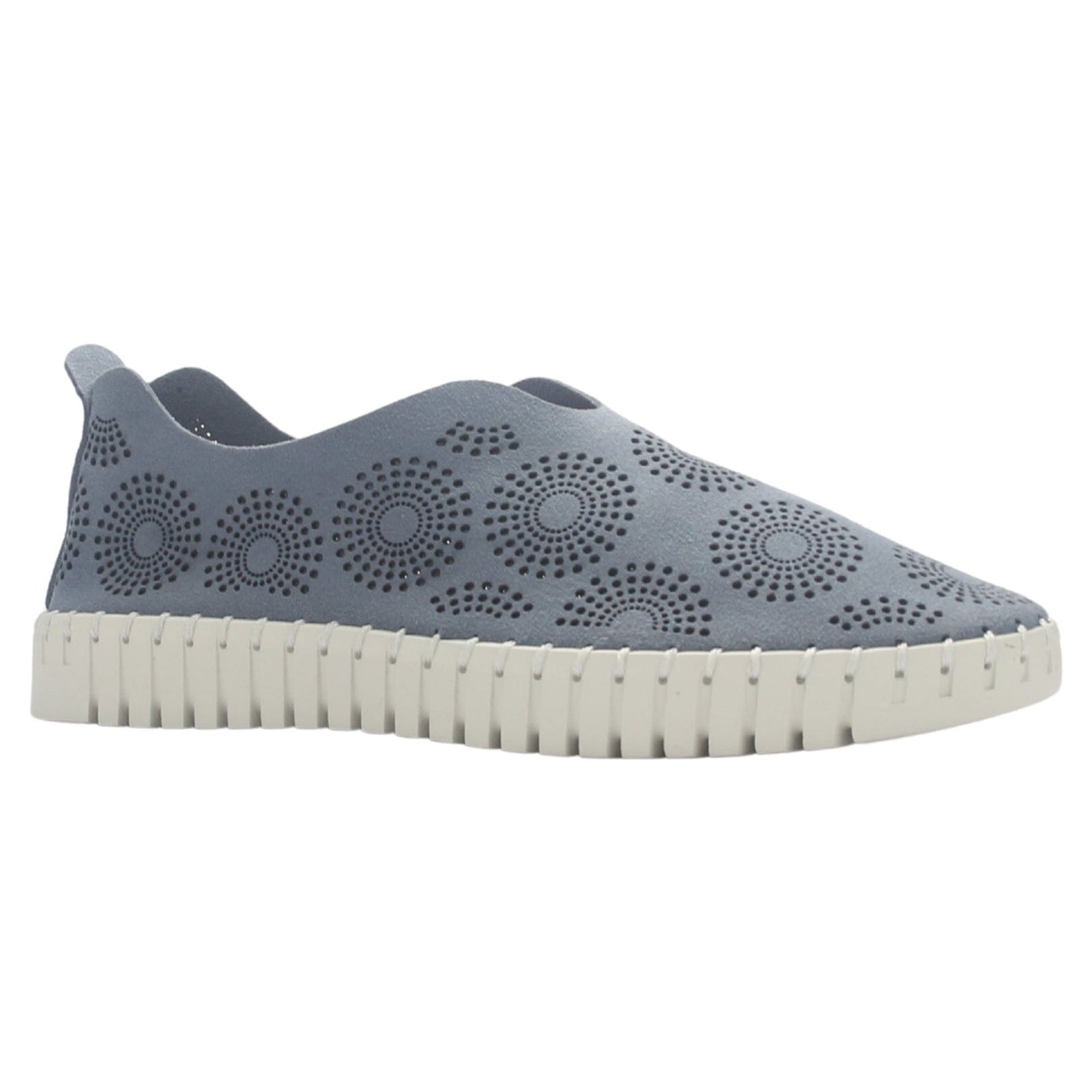 Zapato de Cuero Mujer Chalada Tren-1 Azul Casual Zapatos Planos Comfort Chalada 