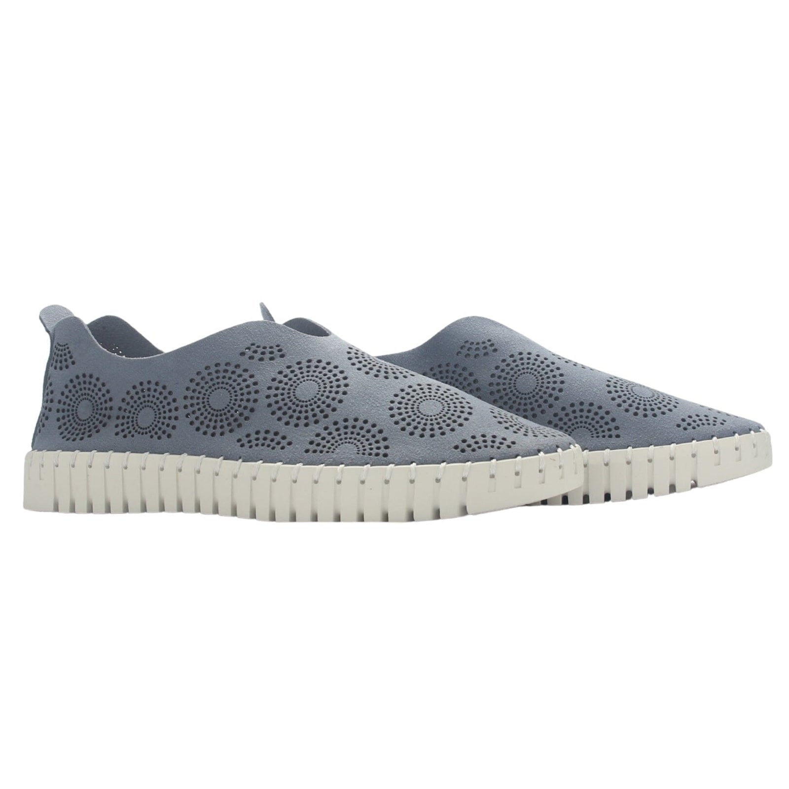Zapato de Cuero Mujer Chalada Tren-1 Azul Casual Zapatos Planos Comfort Chalada 