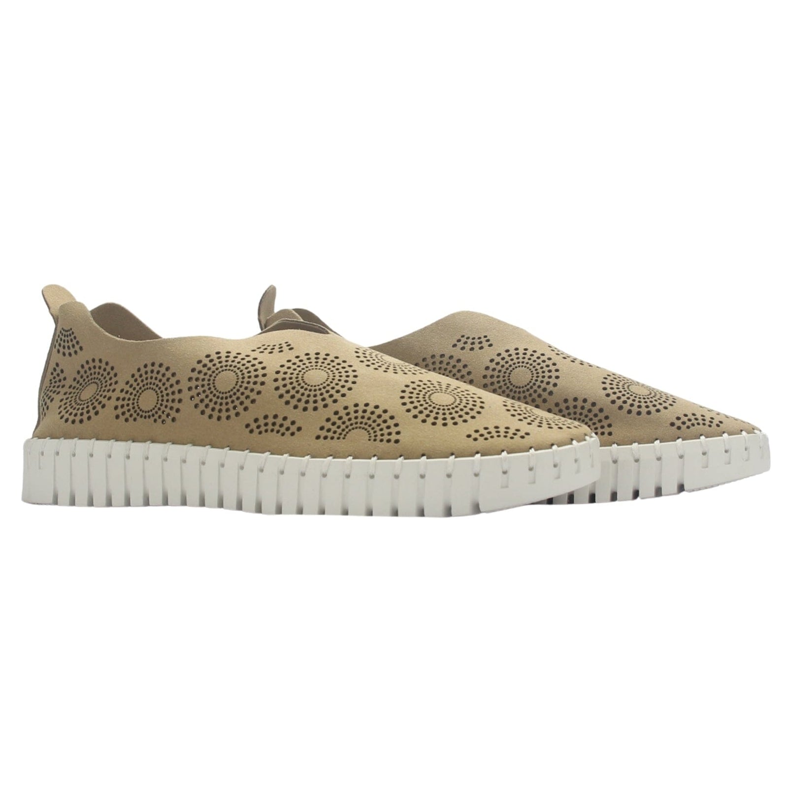 Zapato de Cuero Mujer Chalada Tren-1 Taupe Casual Zapatos Planos Comfort Chalada 