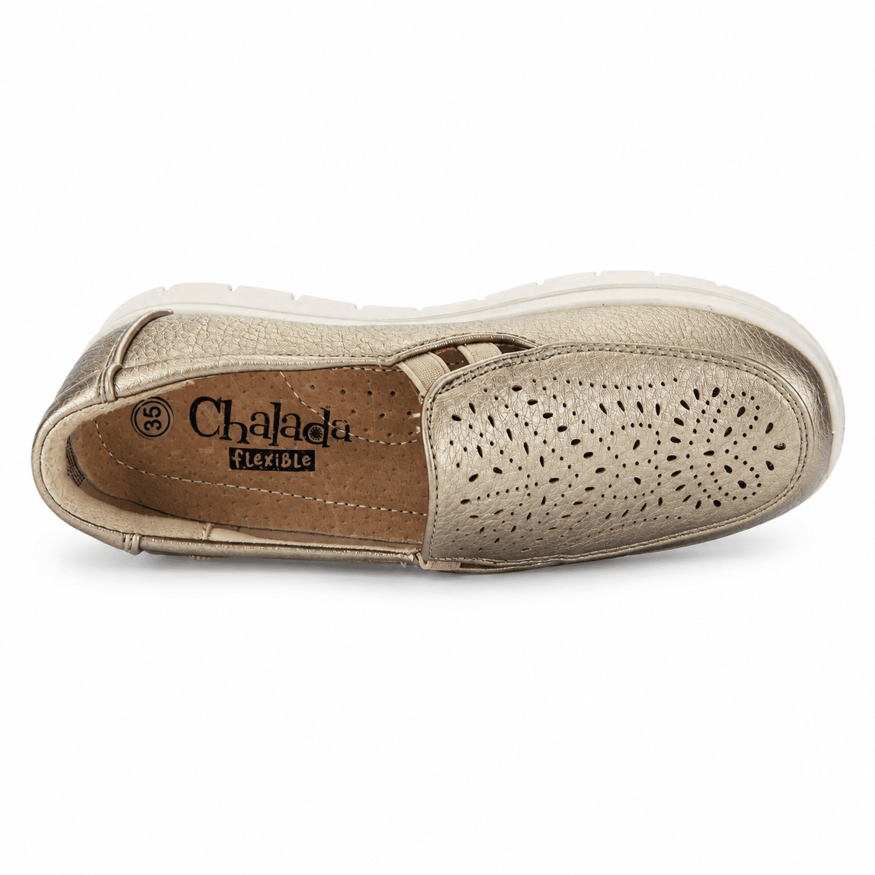 Zapato Dorado Mujer Casual Chalada Finest Chalada 