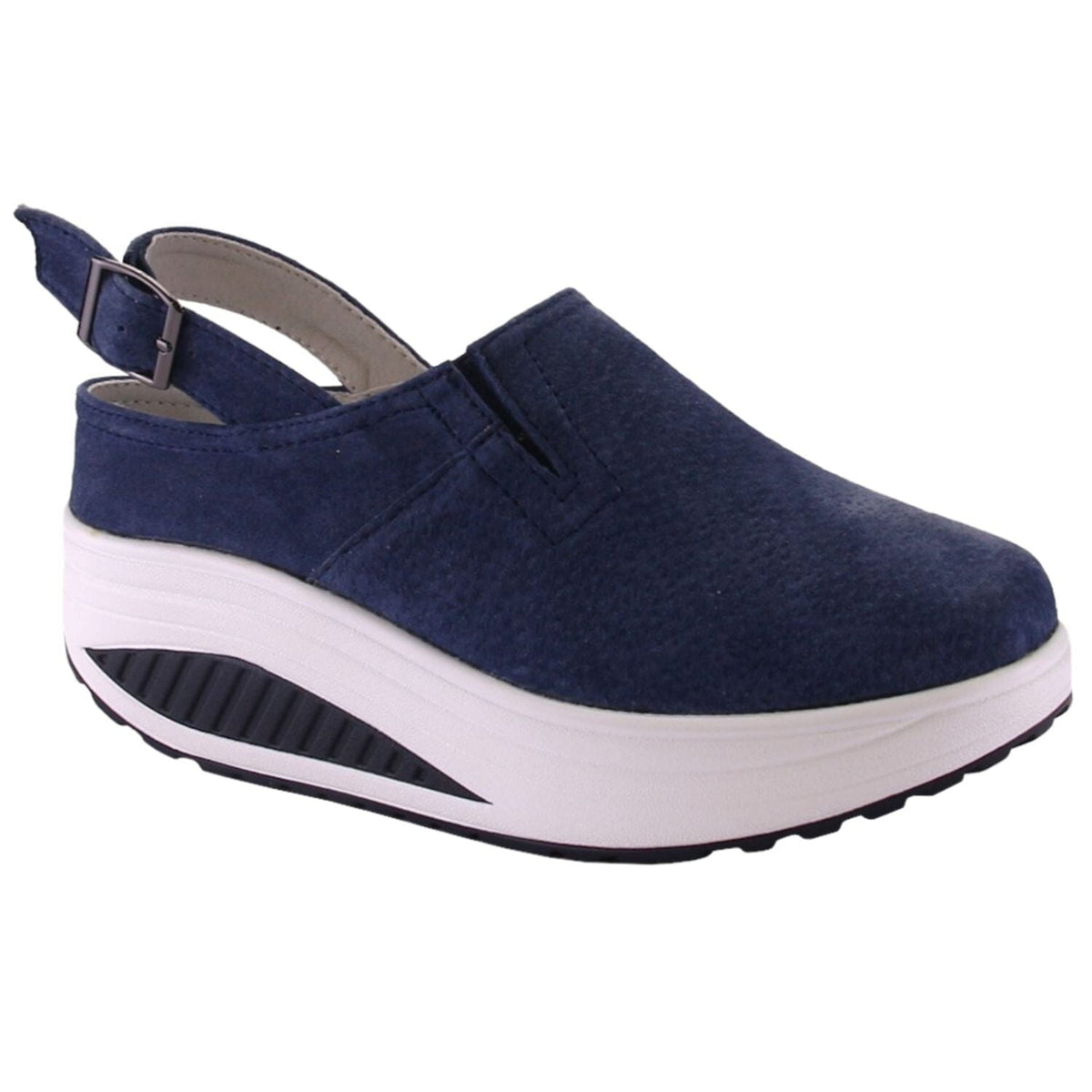 Zapato Funway Mujer Tija-9 Azul Plataforma Zapatos Funway 