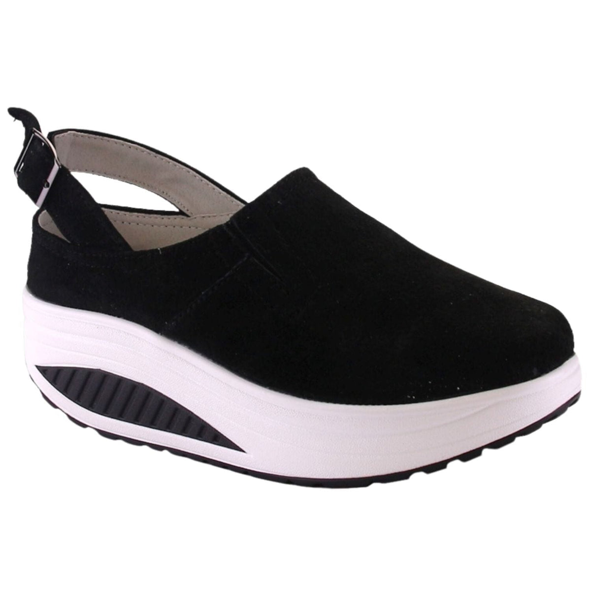 Zapato Funway Mujer Tija-9 Negro Plataforma Zapatos Funway 