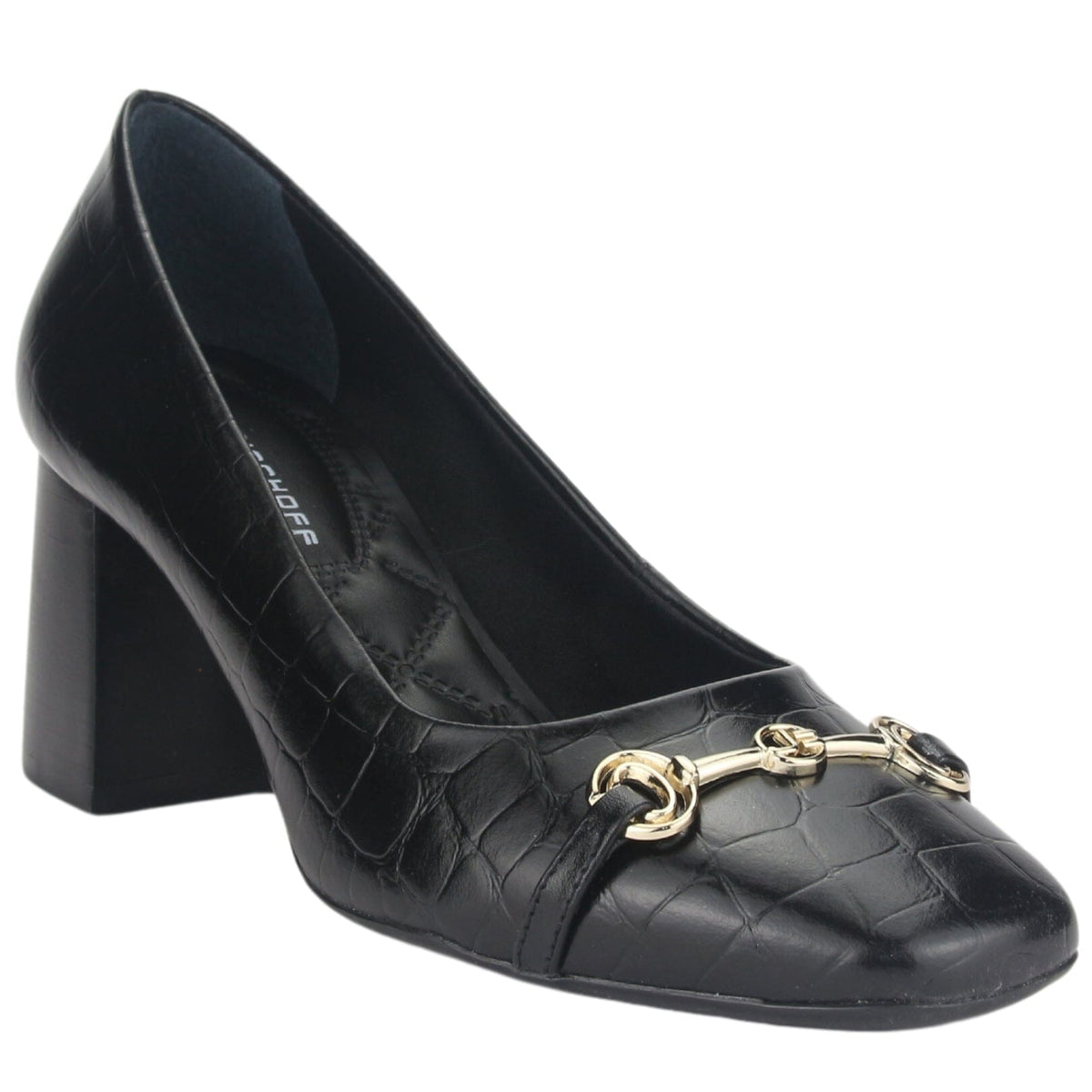 Zapato Jorgebischoff Mujer J10764029 Negro Casual Zapatos Taco Jorge Bischoff 