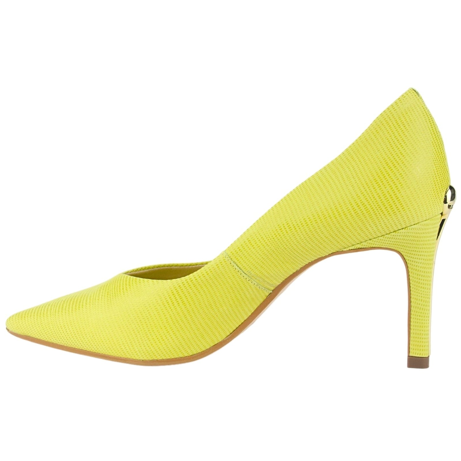 Zapato Jorgebischoff Mujer J18134001 Amarillo Casual Zapatos Taco Jorge Bischoff 