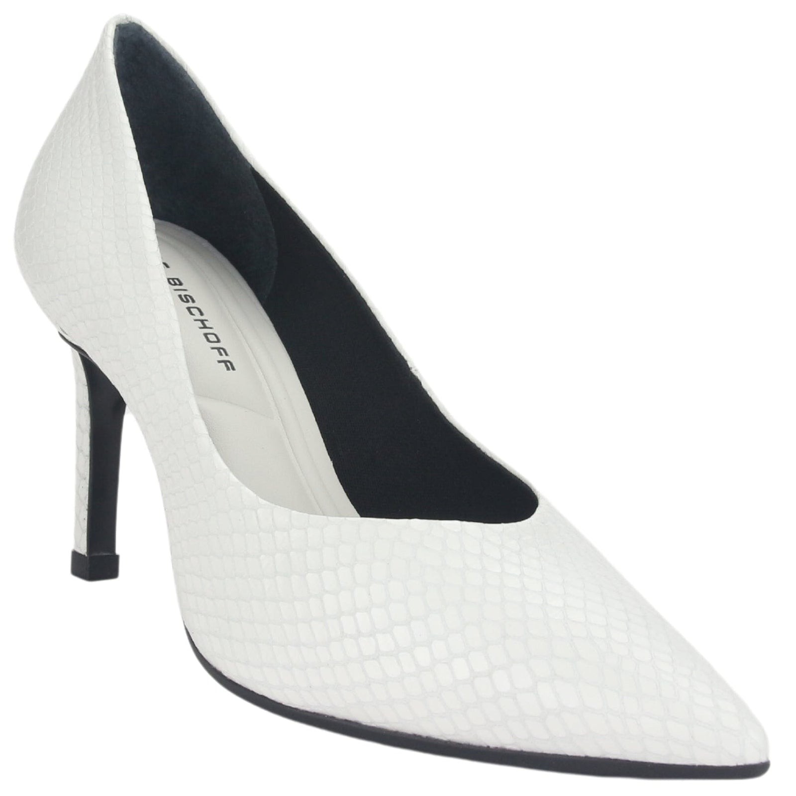 Zapato Jorgebischoff Mujer J18134001 Blanco Casual Zapatos Taco Jorge Bischoff 