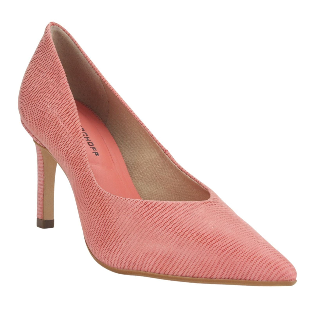 Zapato Jorgebischoff Mujer J18134001 Rosado Casual Zapatos Taco Jorge Bischoff 