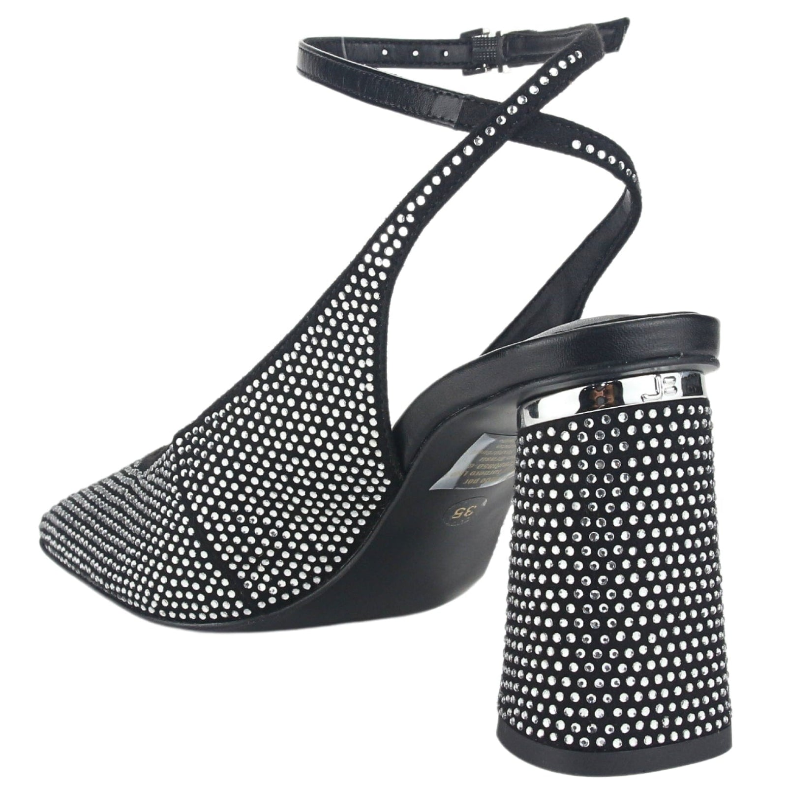 Zapato Jorgebischoff Mujer J18574004 Negro Casual Zapatos Taco Jorge Bischoff 