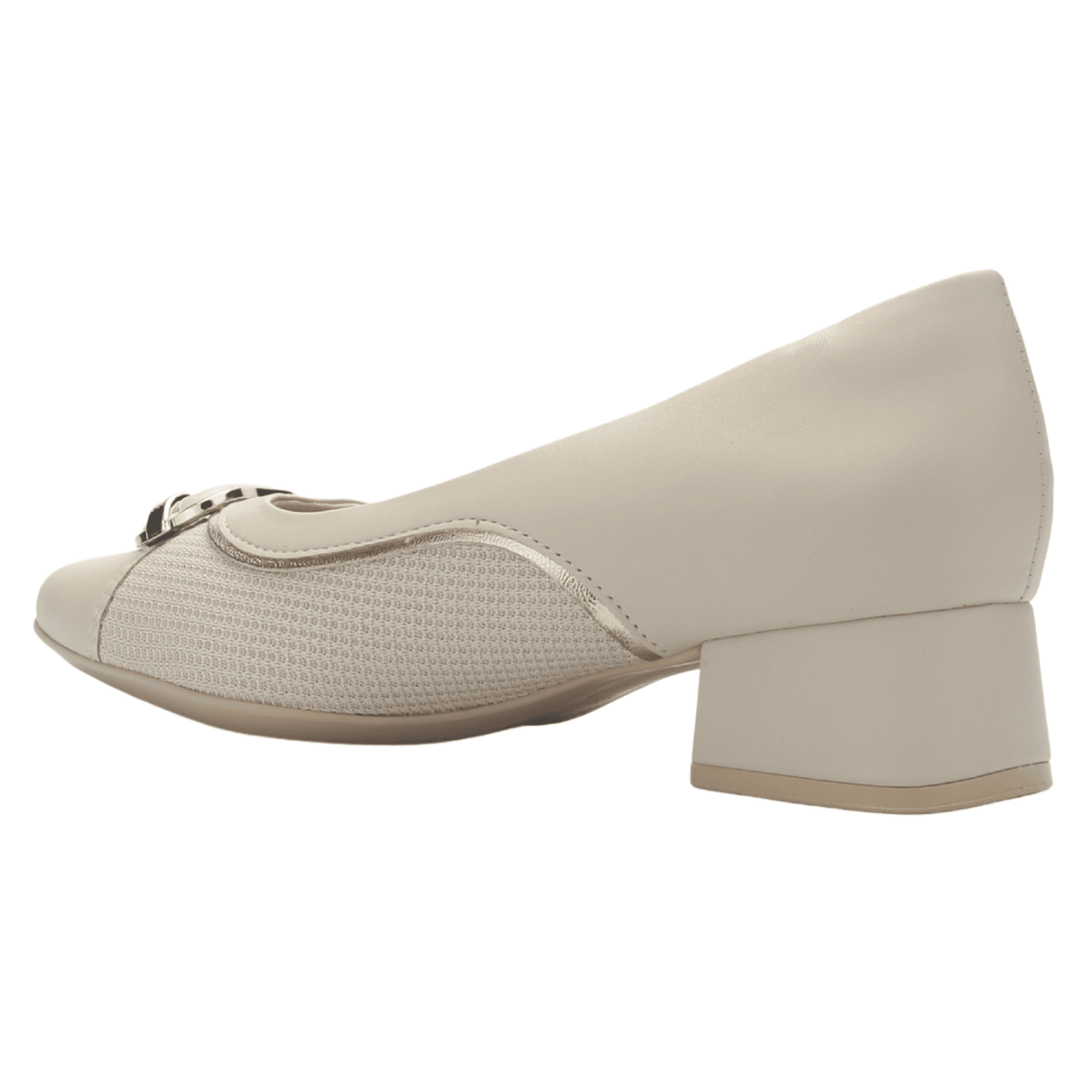 Zapato Mujer Beige Comfortflex 2595404 Casual Tacones Bajos Comfortflex 