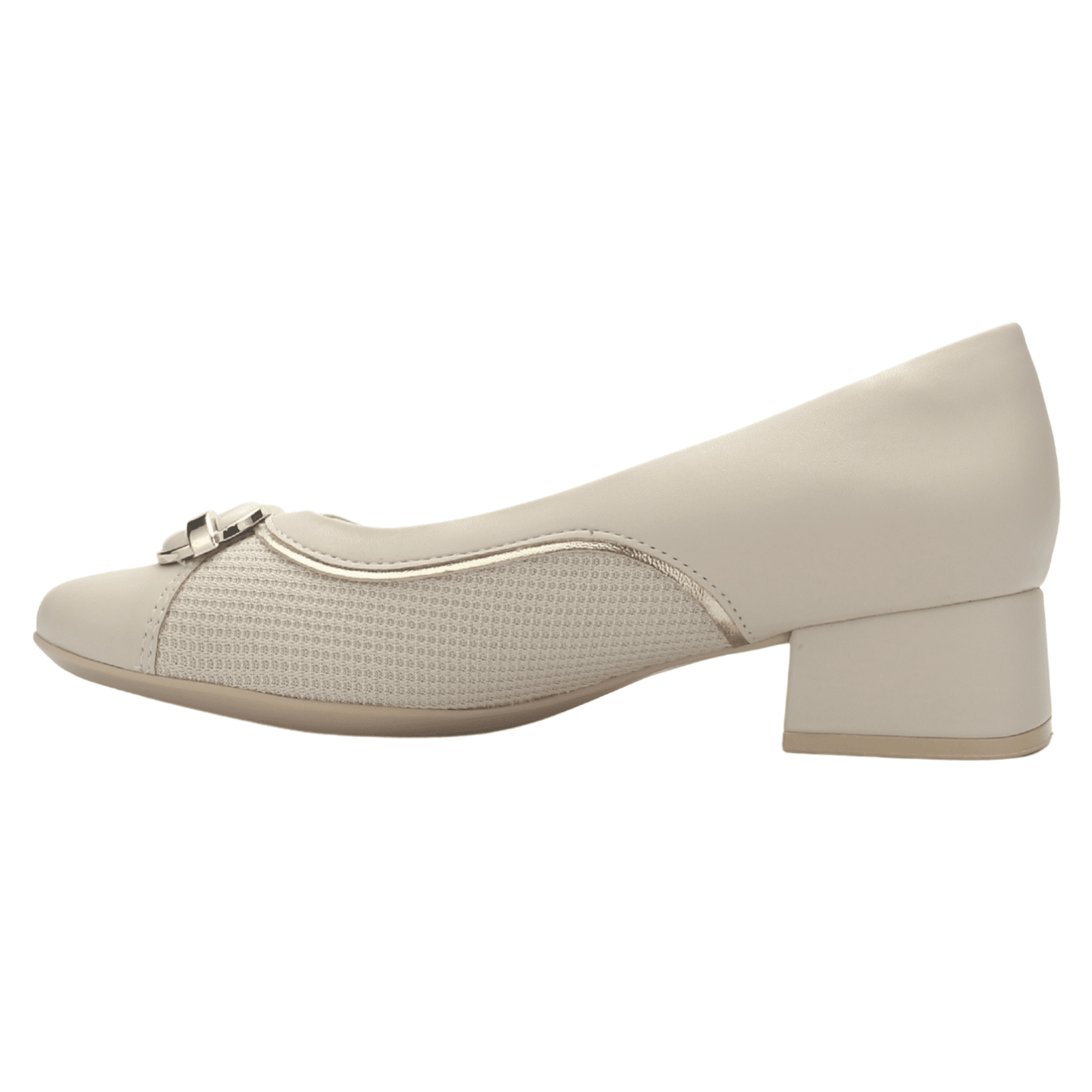 Zapato Mujer Beige Comfortflex 2595404 Casual Tacones Bajos Comfortflex 