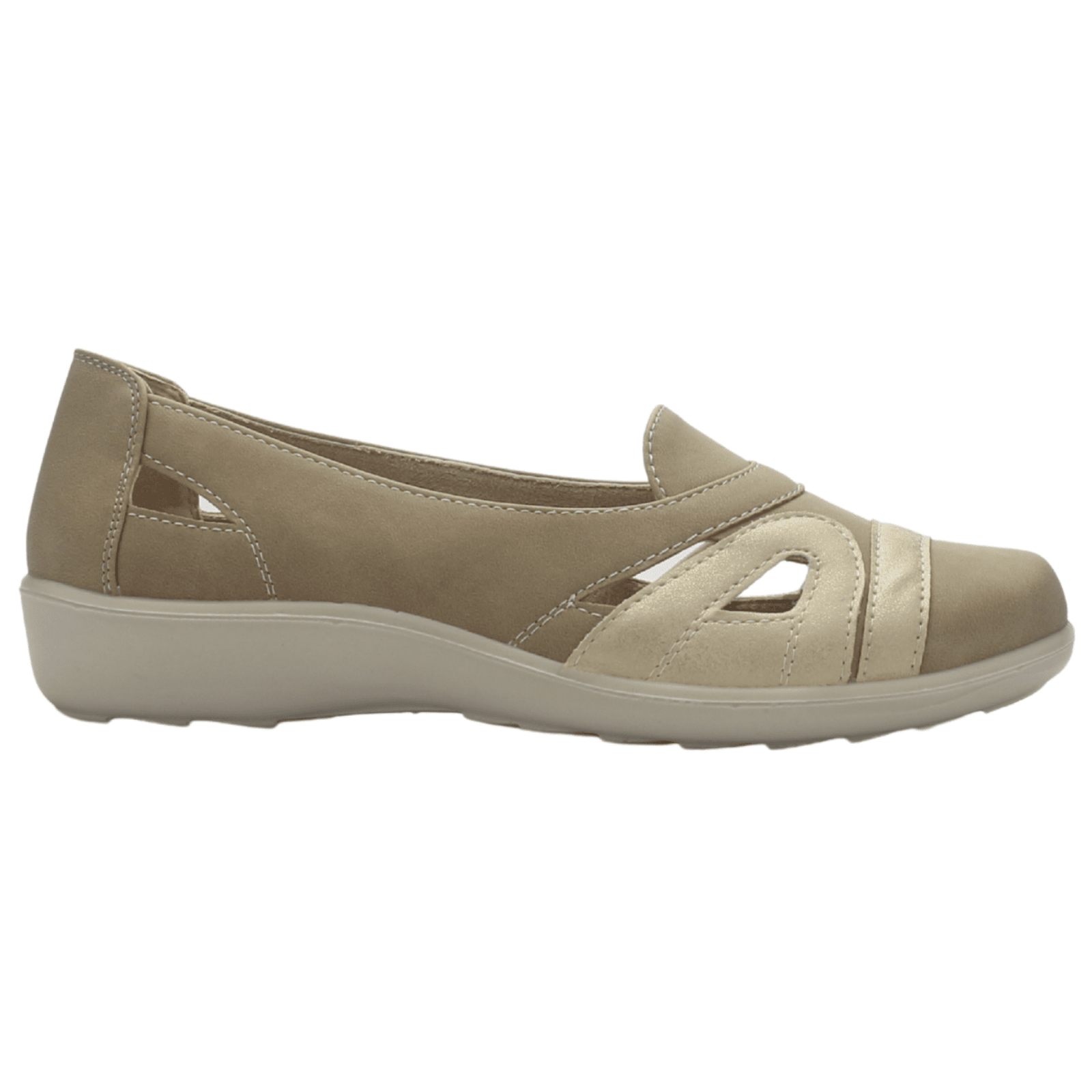Zapato Mujer Casual Beige Chalada Deco-12 Zapatos planos Chalada 