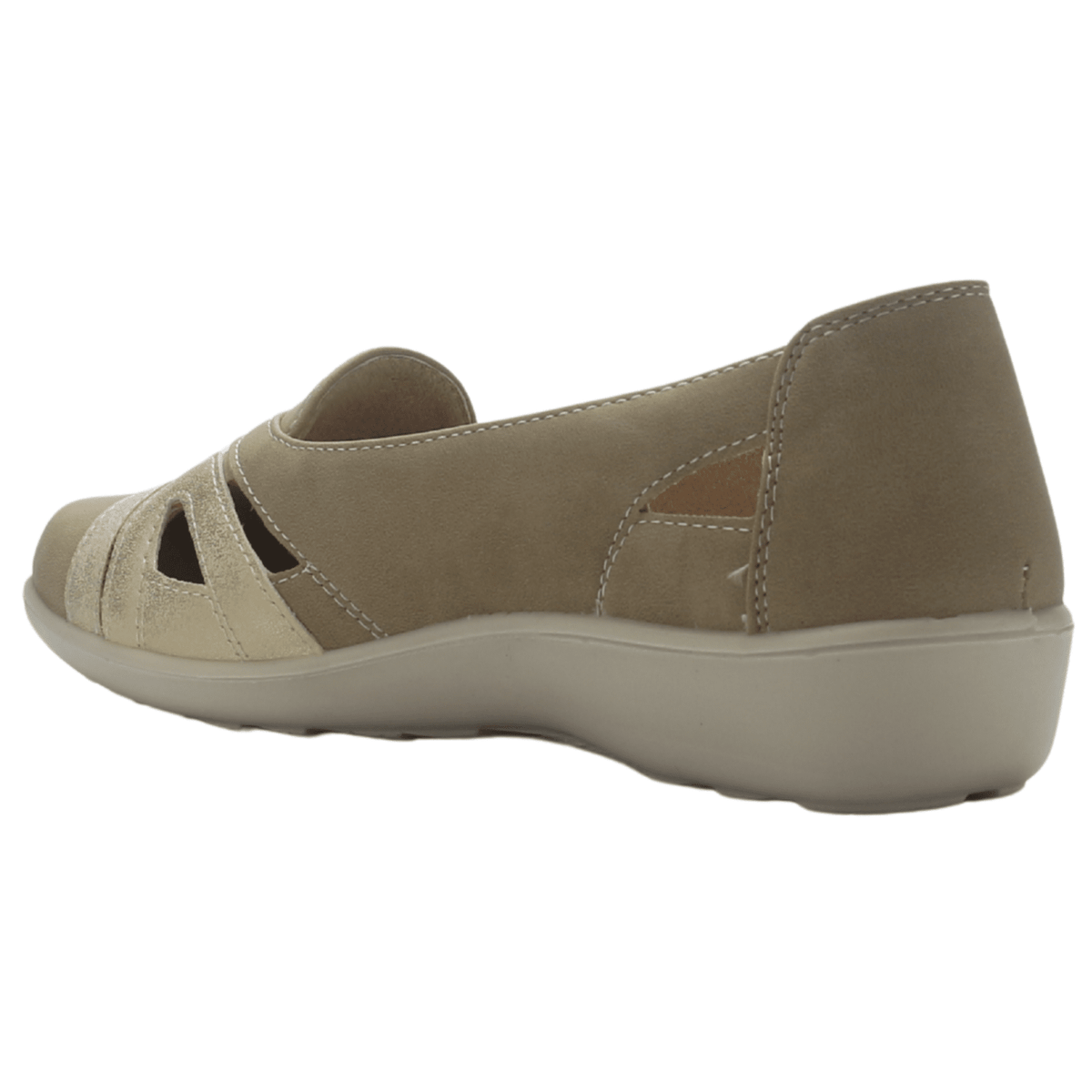 Zapato Mujer Casual Beige Chalada Deco-12 Zapatos planos Chalada 