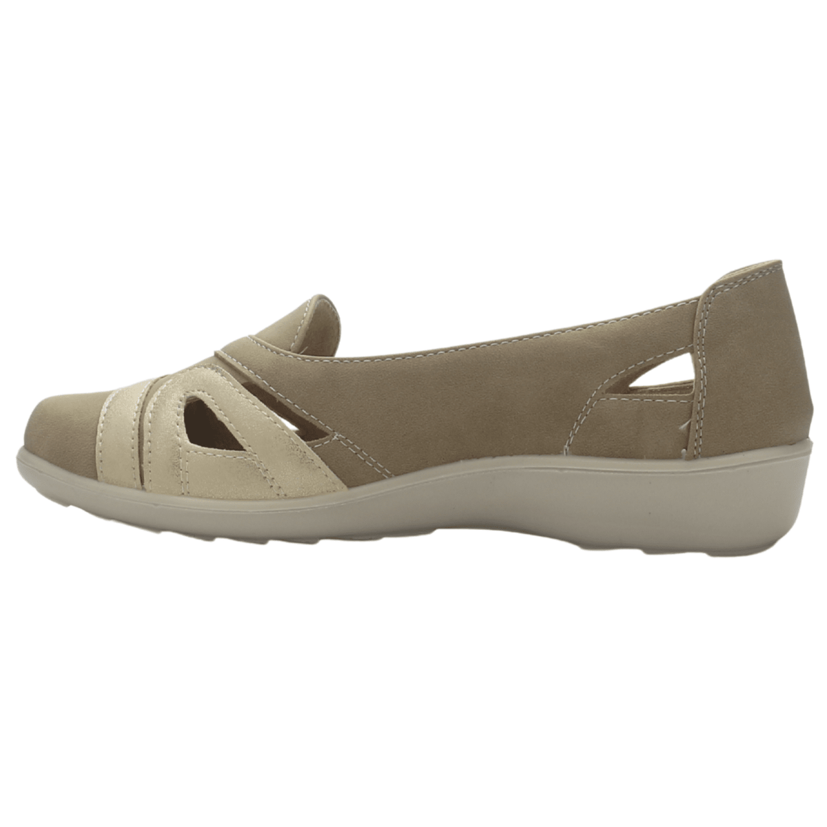 Zapato Mujer Casual Beige Chalada Deco-12 Zapatos planos Chalada 