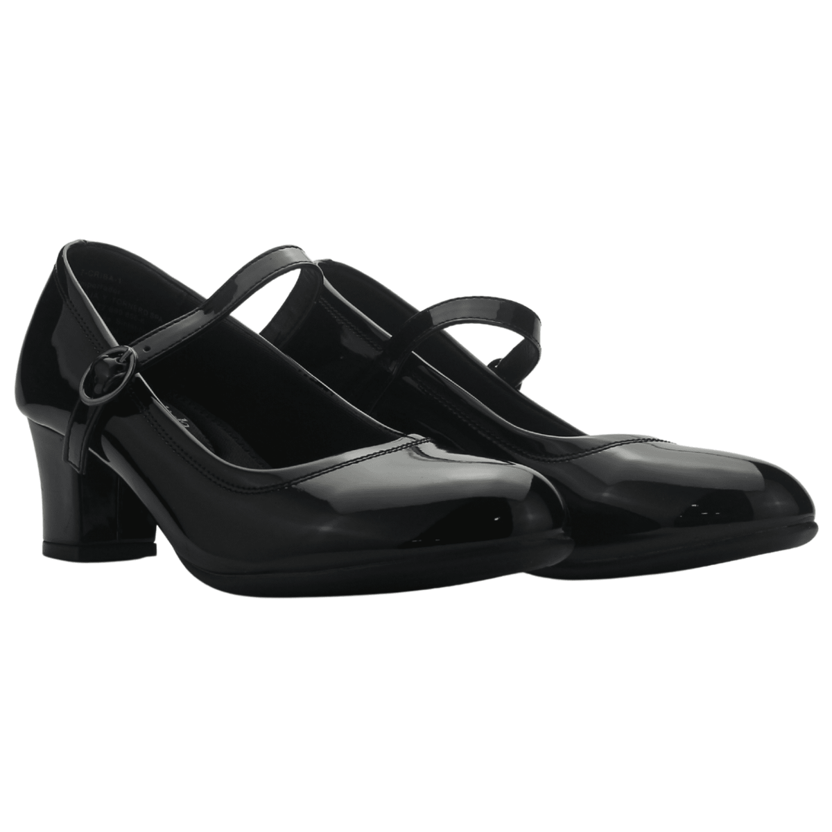 Zapato Mujer Casual Negro Chalada Criba-1 Tacones Bajos Chalada 