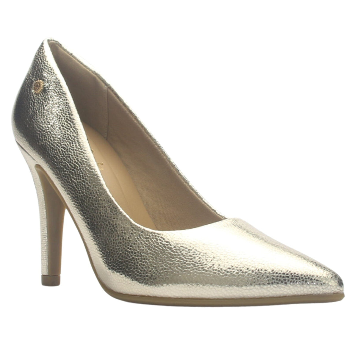 Zapato Mujer Chalada Clora-71 Dorado Casual Tacones Altos Chalada 