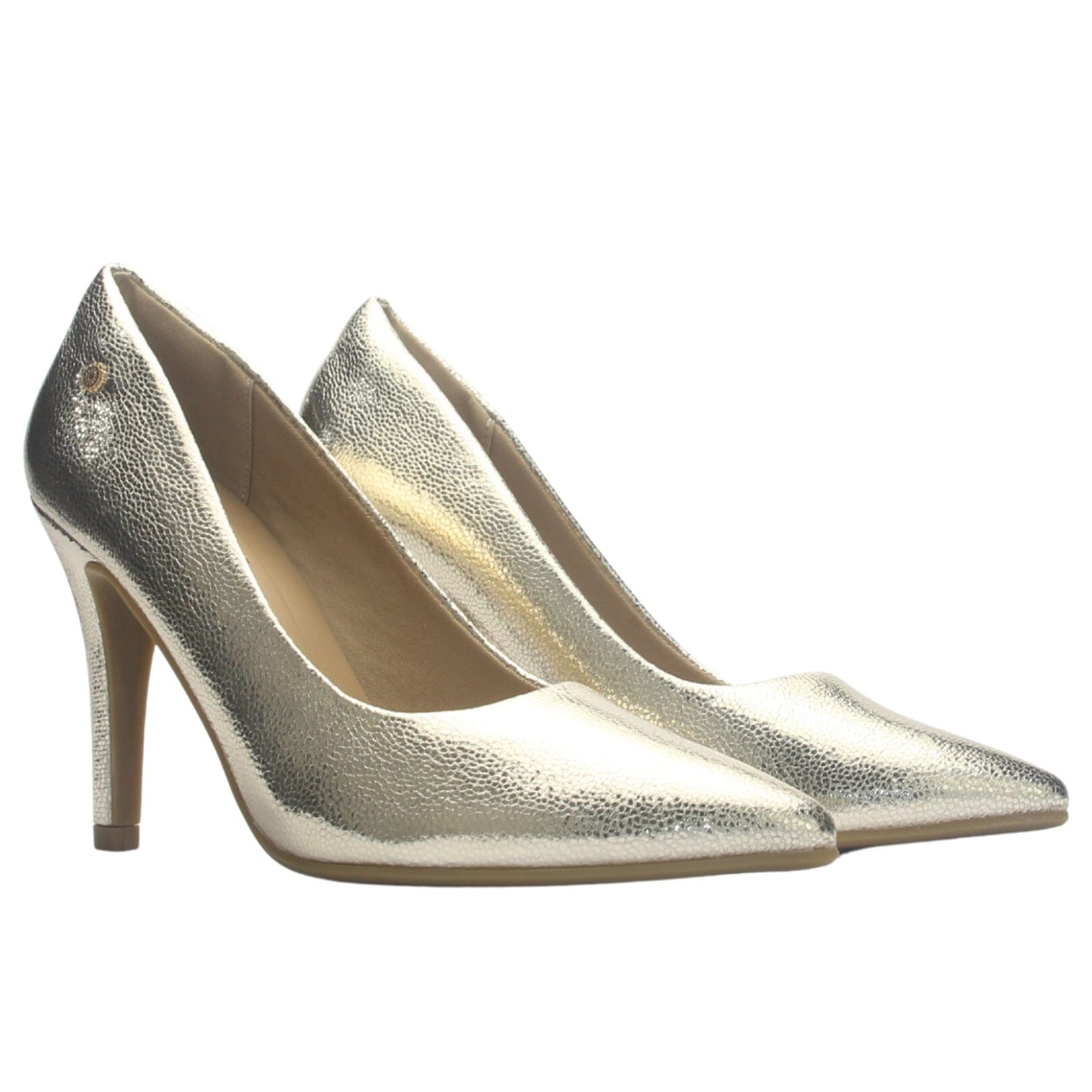 Zapato Mujer Chalada Clora-71 Dorado Casual Tacones Altos Chalada 
