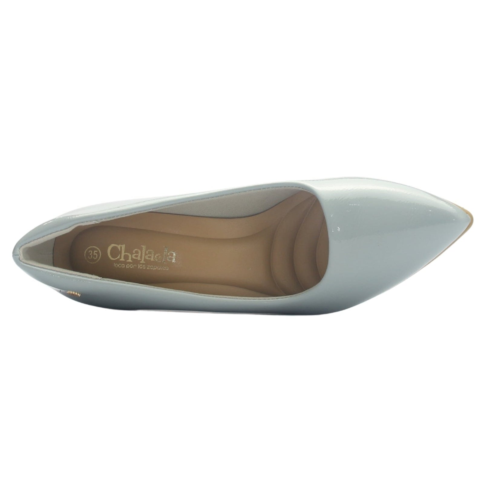 Zapato Mujer Chalada Clora-72 Azul Casual Tacones Altos Chalada 