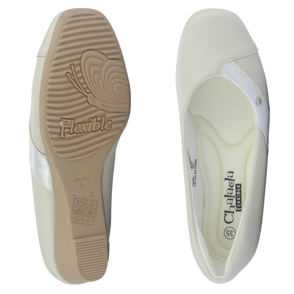 Zapato Mujer Chalada Coles-7 Nude Casual Tacones Bajos Chalada 