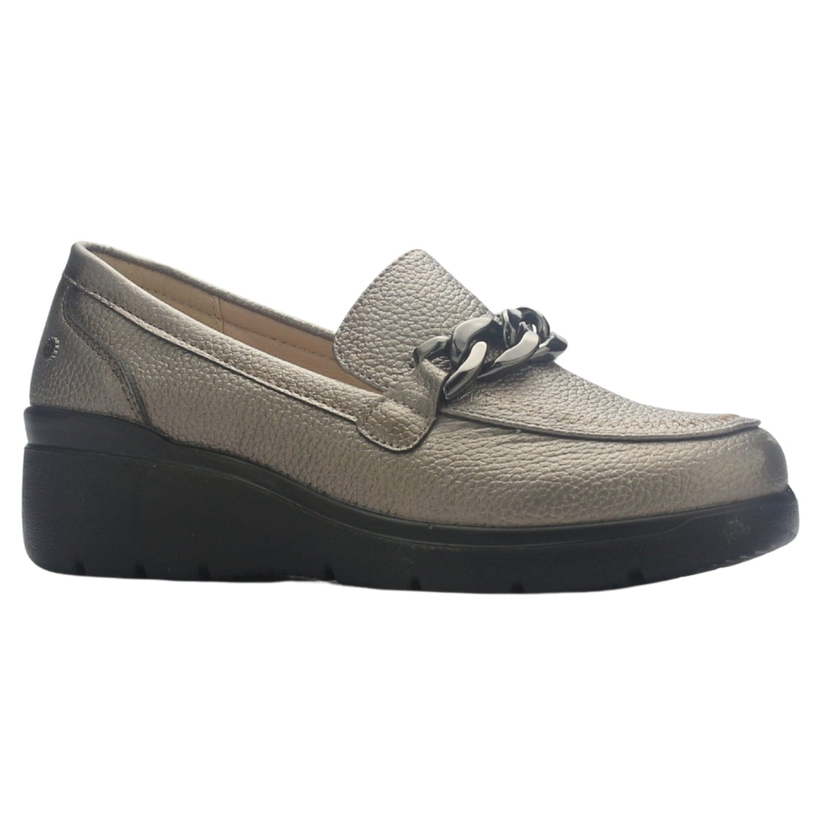 Zapato Mujer Chalada Deza-5 Plateado Casual Zapatos Planos Comfort Chalada 