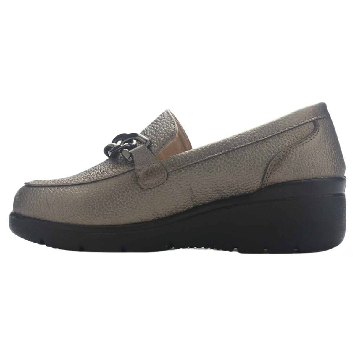 Zapato Mujer Chalada Deza-5 Plateado Casual Zapatos Planos Comfort Chalada 
