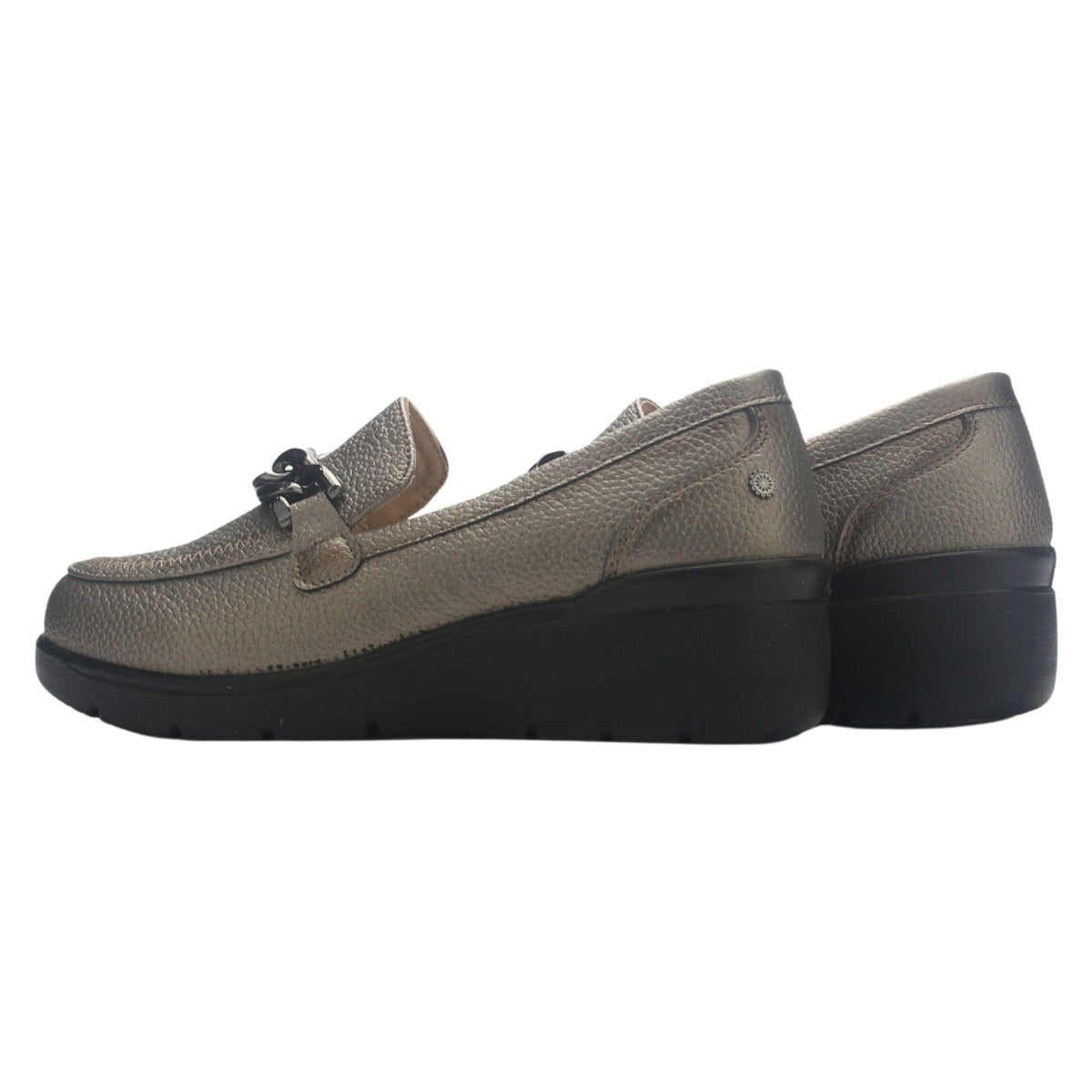 Zapato Mujer Chalada Deza-5 Plateado Casual Zapatos Planos Comfort Chalada 