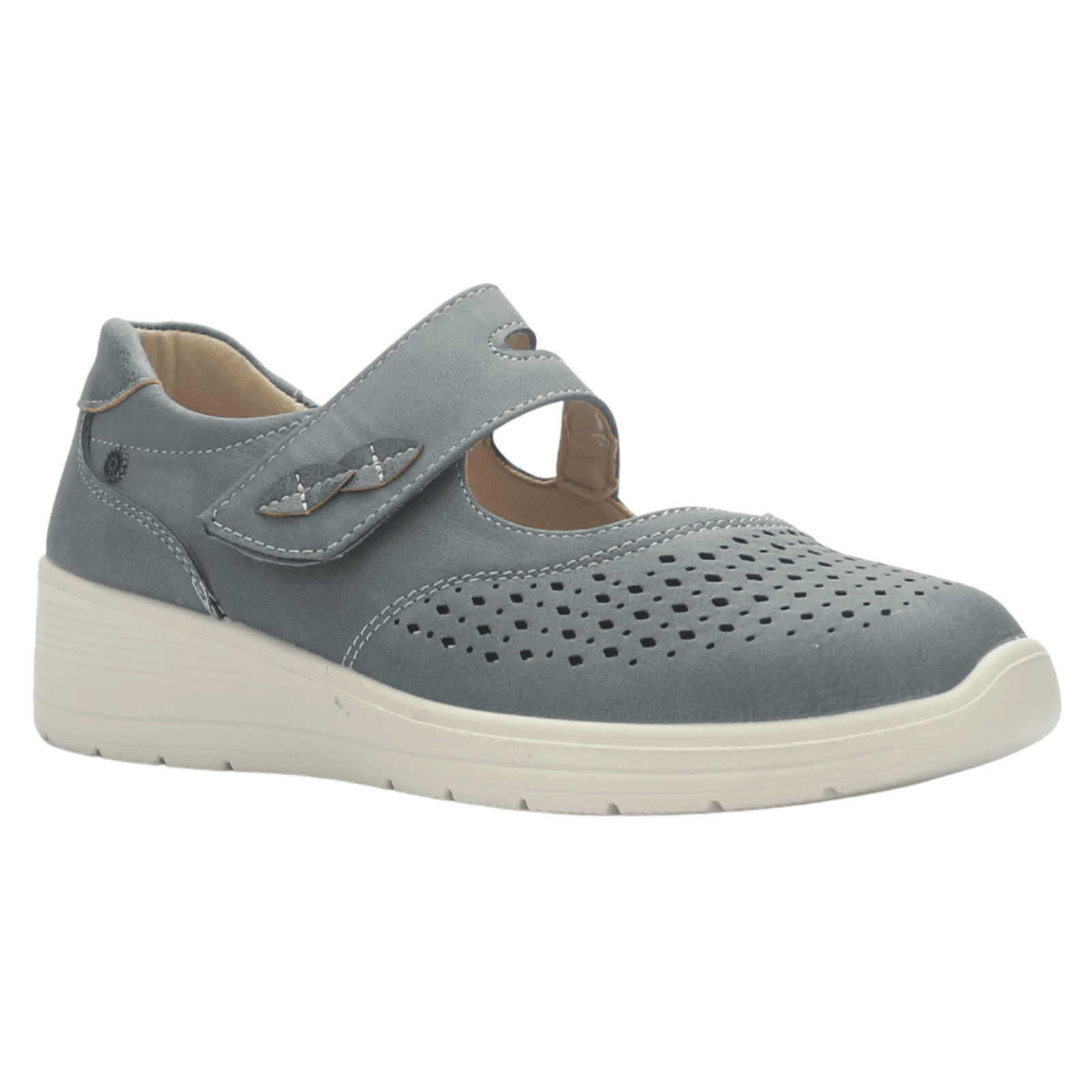 Zapato Mujer Chalada Ditter-3 Azul Casual Tacones Bajos Chalada 