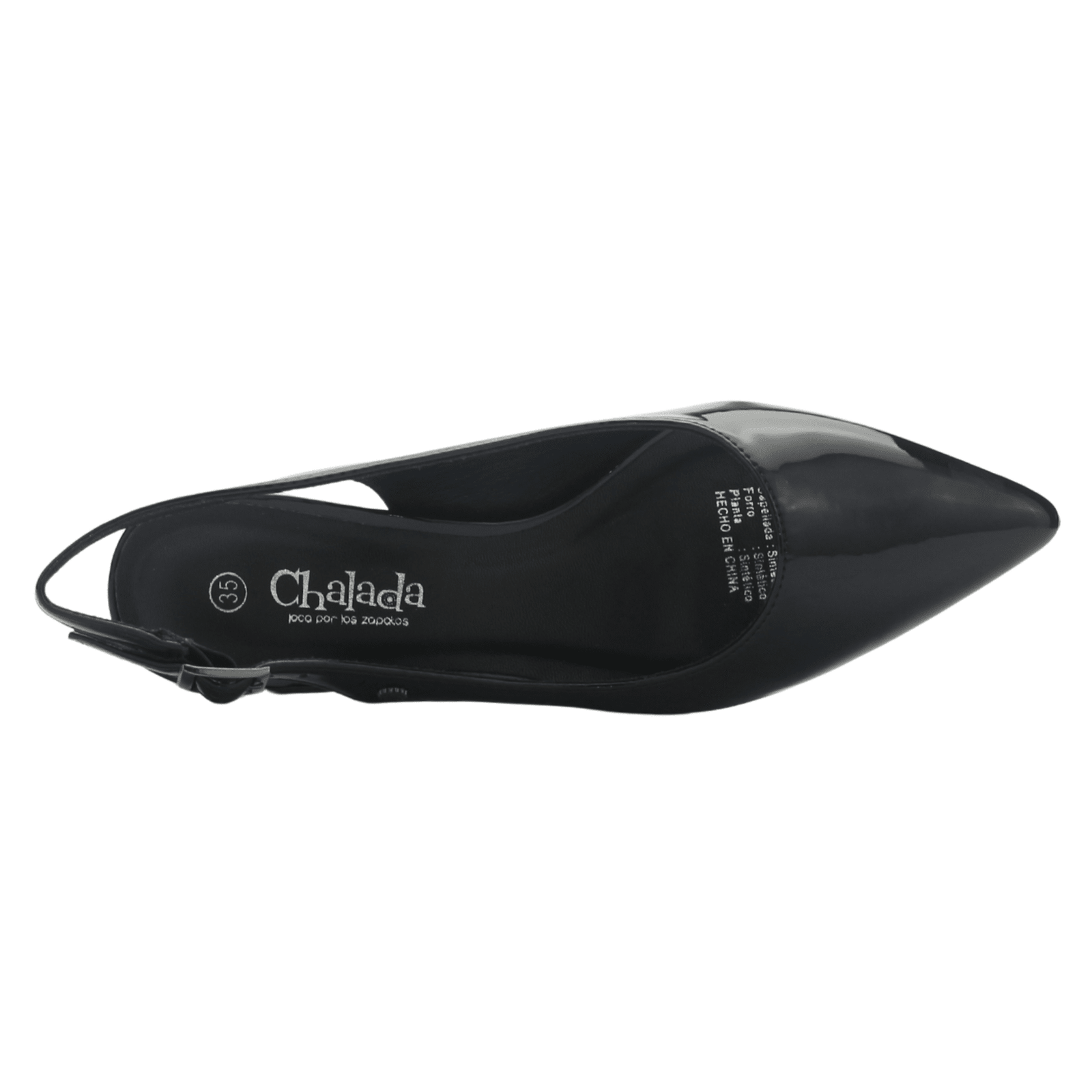 Zapato Mujer Chalada Faiza-2 Negro Casual Tacones Altos Chalada 