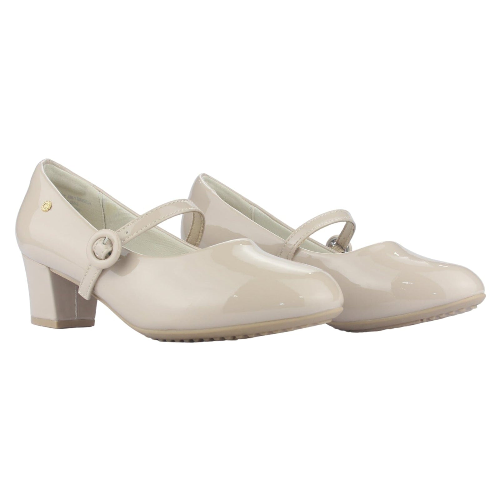 Zapato Mujer Chalada Flexi-51 Nude Casual Tacones Bajos Chalada 