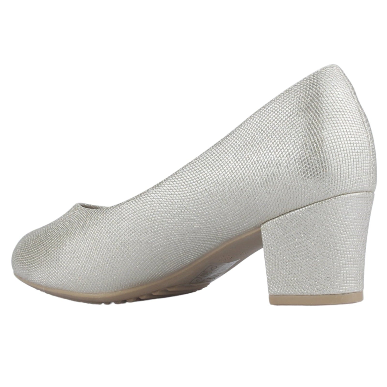 Zapato Mujer Chalada Flexi-70 Dorado Casual Tacones Bajos Chalada 