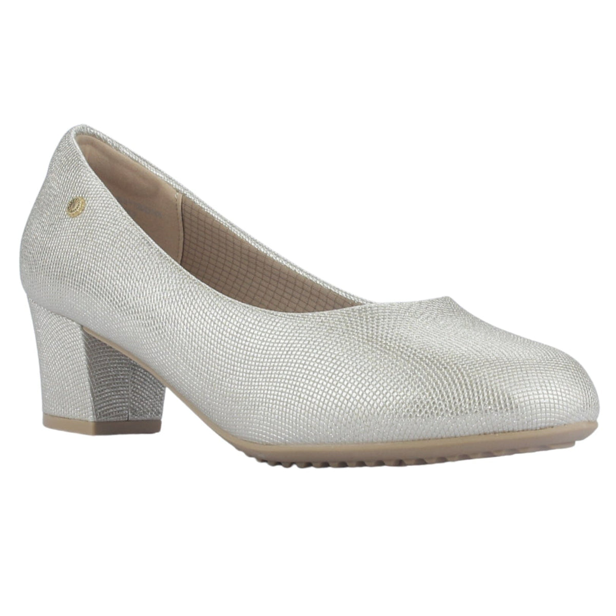 Zapato Mujer Chalada Flexi-70 Dorado Casual Tacones Bajos Chalada 
