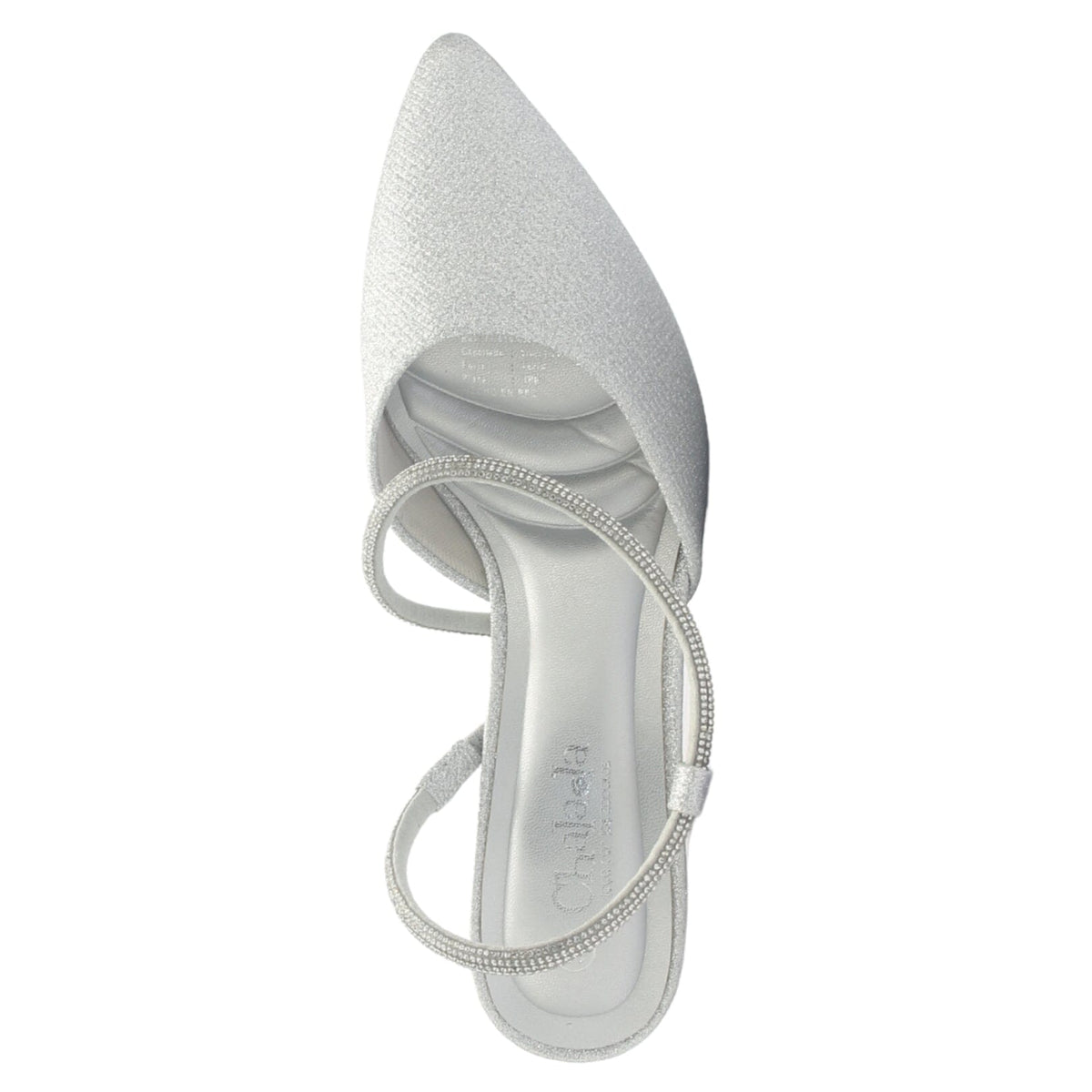 Zapato Mujer Chalada Regent-29 Plateado Casual Tacones Altos Chalada 