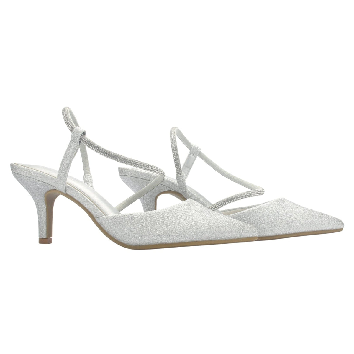 Zapato Mujer Chalada Regent-29 Plateado Casual Tacones Altos Chalada 