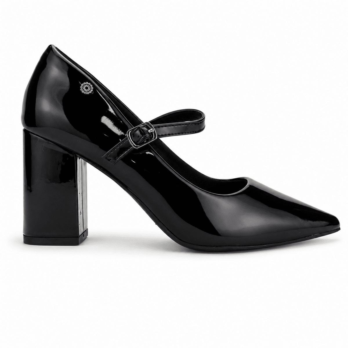 Zapato Negro Mujer Casual Chalada Baldi Tacones Altos Chalada 
